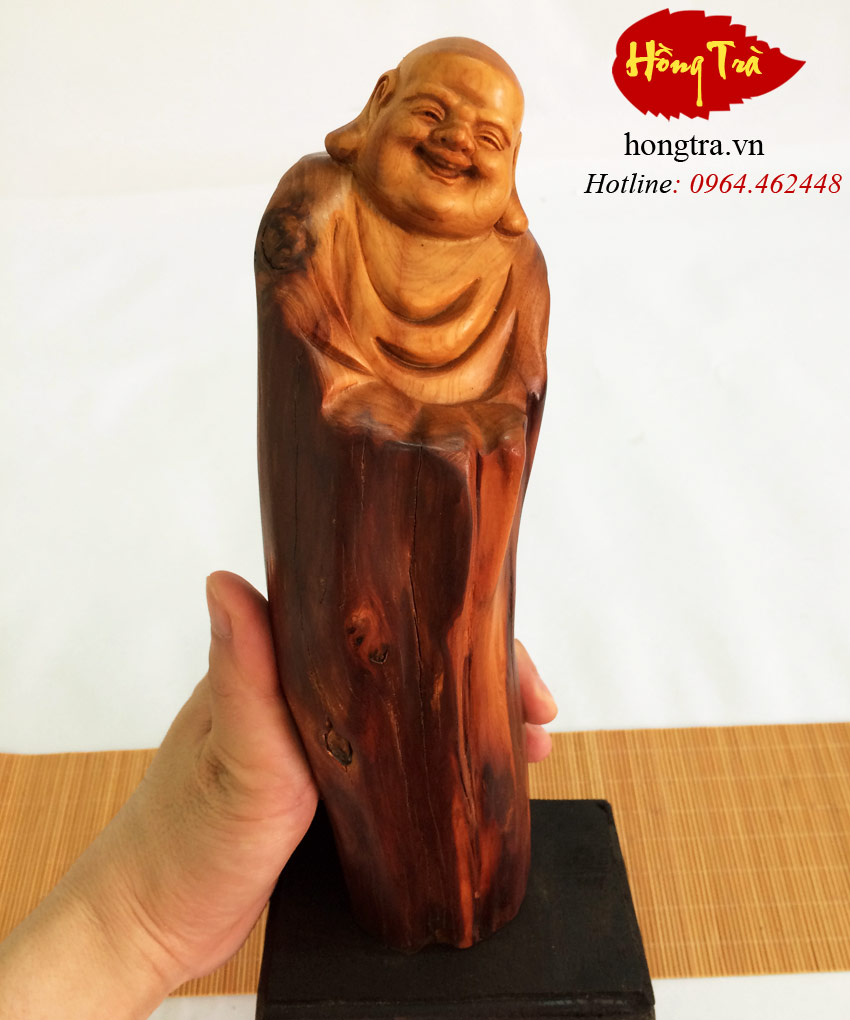 Tượng gỗ Phật Di Lặc TGPDL06